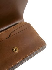 画像4: forme Short wallet Vachetta calf reverse × DOUBLE フォルメ ショートウォレット バケッタカーフリバース × ダブル（flp-26） (4)