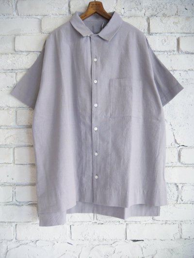 画像1: CALICO キャリコ サマーシャツ しっくりカディ UT0070 C1100 S12GY