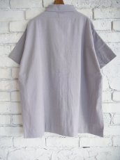 画像5: CALICO キャリコ サマーシャツ しっくりカディ UT0070 C1100 S12GY (5)