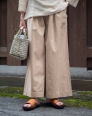 画像5: MITTAN PT-103 ミッタン 大麻綿ウェザーワイドパンツ (5)