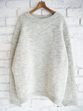 画像1: MITTAN KN-35 ミッタン ウルグアイスラブNMウールセーター (1)