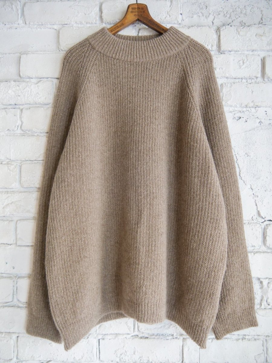 画像1: MITTAN KN-36 ミッタン 無線色ローカシミヤセーター (1)