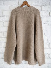 画像4: MITTAN KN-36 ミッタン 無線色ローカシミヤセーター (4)