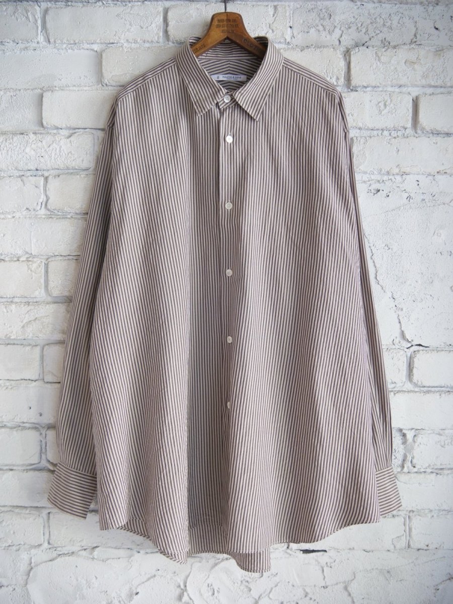 画像1: MAATEE&SONS FAT CHARLES マーティーアンドサンズ  ファットチャールズシャツ（MT5303-0603B） (1)