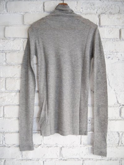 画像3: BATONER【WOMEN'S】MELTY RIB HIGH NECK LONG SLEEVE T-SHIRT バトナー メルティーリブハイネックロングスリーブTシャツ（BN-25FL-009）