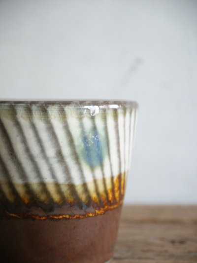 画像2: 小鹿田焼 坂本工窯 蕎麦猪口