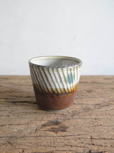 画像1: 小鹿田焼 坂本工窯 蕎麦猪口