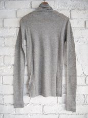 画像4: BATONER【WOMEN'S】MELTY RIB HIGH NECK LONG SLEEVE T-SHIRT バトナー メルティーリブハイネックロングスリーブTシャツ（BN-25FL-009） (4)