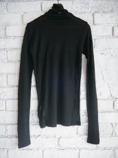 画像4: BATONER【WOMEN'S】MELTY RIB HIGH NECK LONG SLEEVE T-SHIRT バトナー メルティーリブハイネックロングスリーブTシャツ（BN-25FL-009） (4)