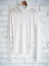 画像1: BATONER【WOMEN'S】MELTY RIB HIGH NECK LONG SLEEVE T-SHIRT バトナー メルティーリブハイネックロングスリーブTシャツ（BN-25FL-009） (1)