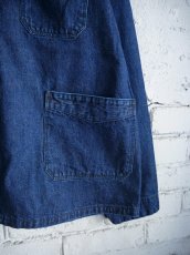 画像4: POST OʼALLS POS-TRAVAIL 2 : 10OZ. DENIM INDIGO DEEP WASH ポストオーバーオールズ 10oz デニムジャケット  (3131) (4)
