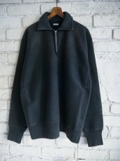 画像1: A.PRESSE Vintage Half Zip Sweatshirt アプレッセ  ハーフジップスウェットシャツ (25AAP-05-09) (1)
