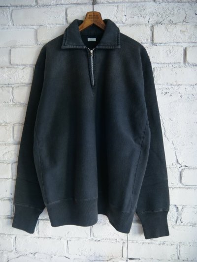画像1: A.PRESSE Vintage Half Zip Sweatshirt アプレッセ  ハーフジップスウェットシャツ (25AAP-05-09)