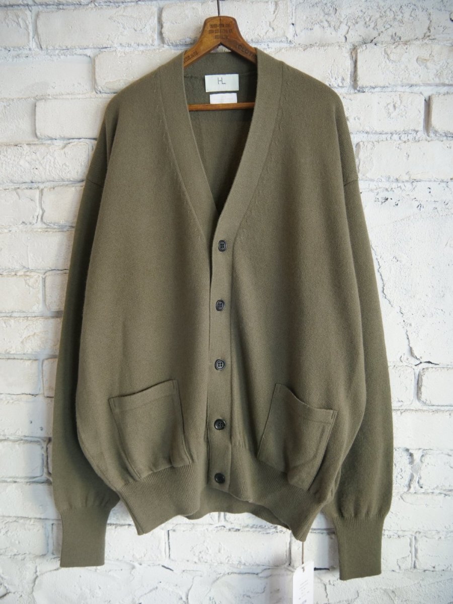画像1: HERILL Goldencash Cardigan ヘリル ゴールデンキャッシュカシミヤカーディガン (25-080-HL-8060-30) (1)