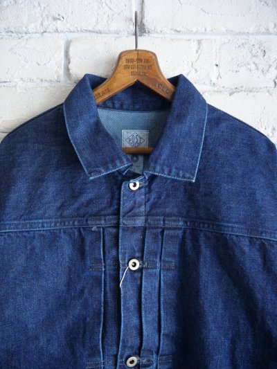 画像2: POST OʼALLS EL RANCHERO 3 : 12OZ. DENIM INDIGO DEEP WASH ポストオーバーオールズ 12.5oz デニムジャケット  (3105)