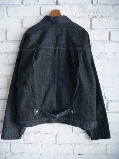 画像3: POST OʼALLS EL RANCHERO 3 : 12OZ. DENIMBLACK DEEP WASH ポストオーバーオールズ 12.5oz デニムジャケット  (3105)