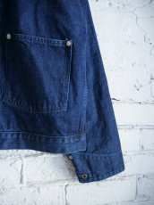 画像4: POST OʼALLS EL RANCHERO 3 : 12OZ. DENIM INDIGO DEEP WASH ポストオーバーオールズ 12.5oz デニムジャケット  (3105) (4)