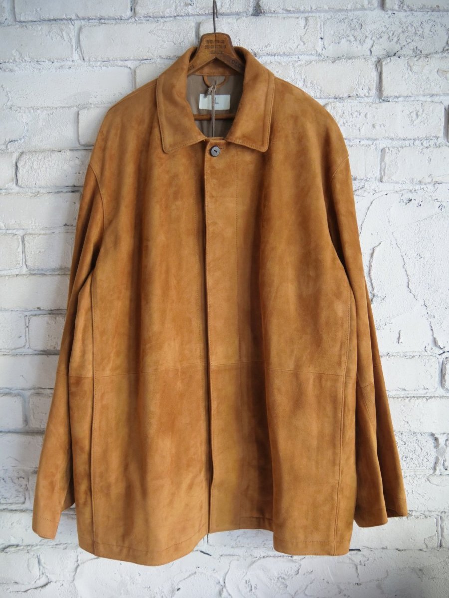 画像1: HERILL Goatsuede Jacket  ヘリル ゴートスウェードジャケット  (25-011-HL-8120-30) (1)