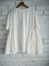 画像5: CALICO キャリコ ローズトップス トランスバレントギンガムチェックカディ FT0020 C1016 U10 (5)