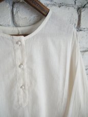 画像3: CALICO キャリコ ロングクルタ モスリンD UD0080 C1014 U10WH (3)