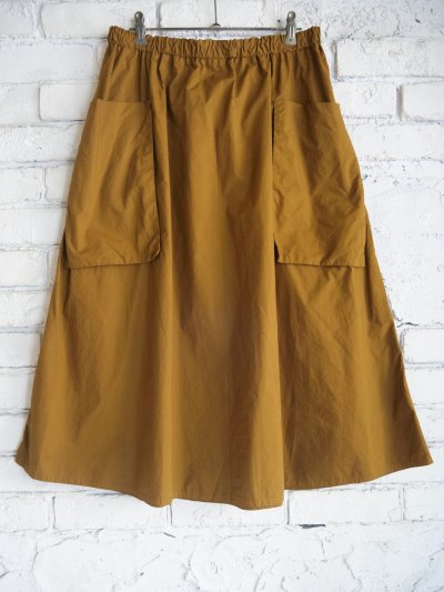 画像1: R&D.M.Co- / OLDMAN'S TAILOR G.D TYPEWRITER POCKET SKIRT アールアンドディーエムコー オールドマンズテーラー ガーメントダイタイプライターポケットスカート(7584)