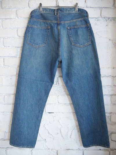 画像3: A.PRESSE  Washed Denim Wide Pants アプレッセ ウォッシュドデニムワイドパンツ (AP-4002)