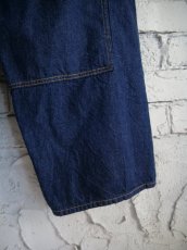 画像5: Gurank 8oz raw denim double knee pants グランク デニムダブルニーパンツ (2550) (5)