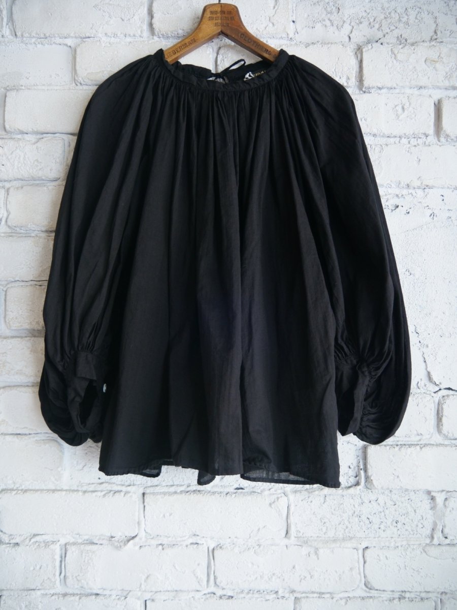 画像1: R&D.M.Co- / OLDMAN'S TAILOR GARMENT DYE LAWN GATHER SMOCK  オールドマンズテーラー アールアンドディーエムコー　ガーメントダイローンギャザースモック（7520） (1)