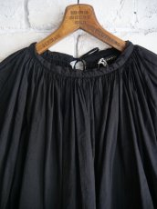 画像2: R&D.M.Co- / OLDMAN'S TAILOR GARMENT DYE LAWN GATHER SMOCK  オールドマンズテーラー アールアンドディーエムコー　ガーメントダイローンギャザースモック（7520） (2)