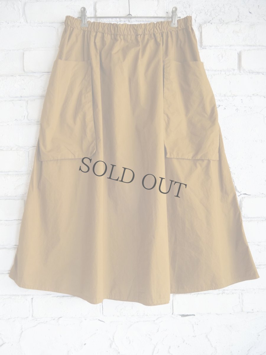 画像1: R&D.M.Co- / OLDMAN'S TAILOR G.D TYPEWRITER POCKET SKIRT アールアンドディーエムコー オールドマンズテーラー ガーメントダイタイプライターポケットスカート(7584) (1)