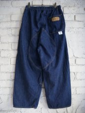 画像6: Gurank 8oz raw denim double knee pants グランク デニムダブルニーパンツ (2550) (6)