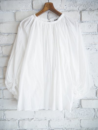 画像1: R&D.M.Co- / OLDMAN'S TAILOR GARMENT DYE LAWN GATHER SMOCK  オールドマンズテーラー アールアンドディーエムコー　ガーメントダイローンギャザースモック（7520）