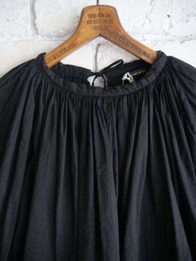 画像2: R&D.M.Co- / OLDMAN'S TAILOR GARMENT DYE LAWN GATHER SMOCK  オールドマンズテーラー アールアンドディーエムコー　ガーメントダイローンギャザースモック（7520）