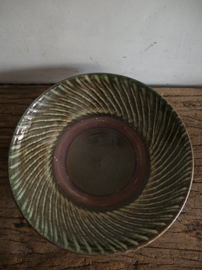 画像1: 小鹿田焼 坂本工窯 8寸皿