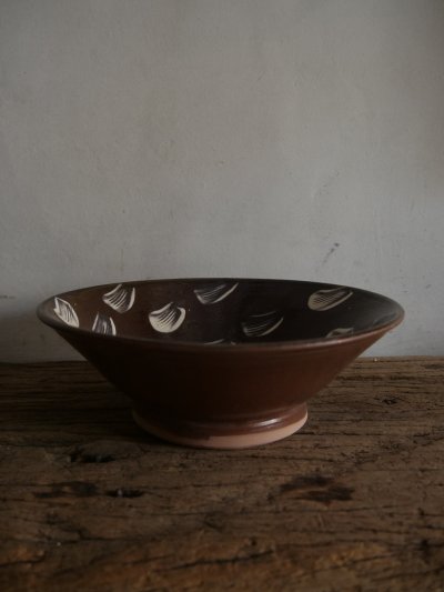 画像3: 小鹿田焼 坂本工窯 7寸深皿