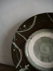 画像2: 小鹿田焼 坂本工窯 尺皿 (2)
