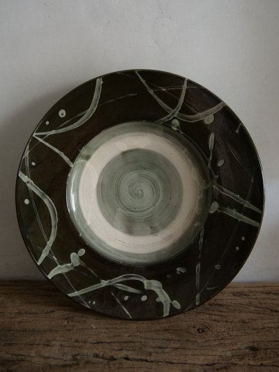 画像1: 小鹿田焼 坂本工窯 尺皿