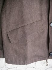 画像10: cale Wool Ramie Doeskin Stand Collar Jacket カル ウールラミードスキンスタンドカラージャケット C253F07J02 (10)