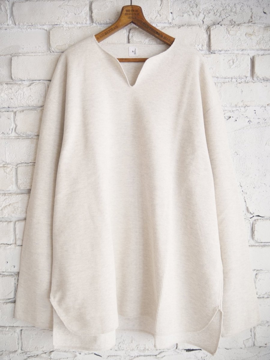 画像1: blurhmsROOTSTOCK Rough ＆Smooth Thermal Over Neck L/S ブラームスルーツストック ラフ＆スムース サーマル オーバーネックL/S (bROOTS24F30F25) (1)