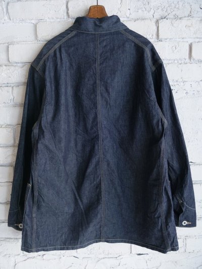画像3: blurhmsROOTSTOCK Light oz Denim Coverall ブラームスルーツストック ライトオンス デニムカバーオール (bROOTS25S6DEMF25)