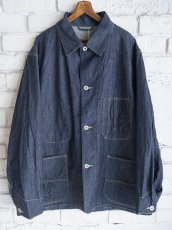 画像1: blurhmsROOTSTOCK Light oz Denim Coverall ブラームスルーツストック ライトオンス デニムカバーオール (bROOTS25S6DEMF25) (1)