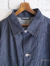 画像2: blurhmsROOTSTOCK Light oz Denim Coverall ブラームスルーツストック ライトオンス デニムカバーオール (bROOTS25S6DEMF25) (2)