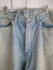 画像2: A.PRESSE No.37 Washed Wide Denim Pants アプレッセ No.37ウォッシュドワイドデニムパンツ（25AAP-04-40） (2)