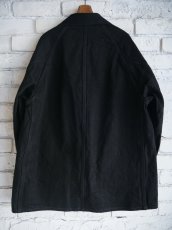 画像4: COMOLI コモリ ブラックデニムワークジャケット (C03-01002) (4)