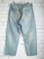画像7: A.PRESSE No.37 Washed Wide Denim Pants アプレッセ No.37ウォッシュドワイドデニムパンツ（25AAP-04-40） (7)