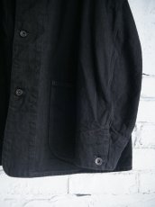 画像3: COMOLI コモリ ブラックデニムワークジャケット (C03-01002) (3)