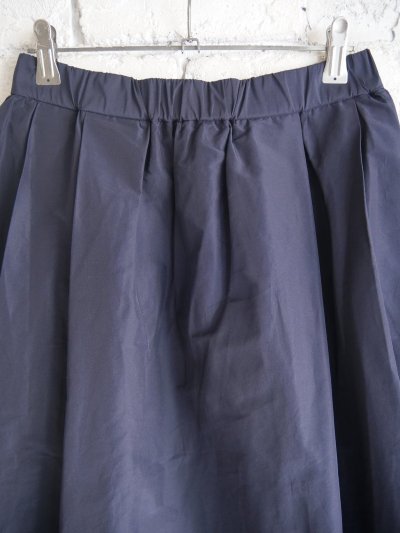 画像2: R&D.M.Co- / OLDMAN'S TAILOR C/PE. T TUCK LONG SKIRT アールアンドディーエムコー オールドマンズテーラー コットン/ポリエステルタックロングスカート(7665)