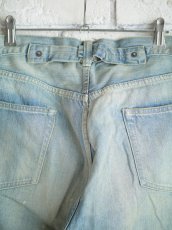 画像4: A.PRESSE No.37 Washed Wide Denim Pants アプレッセ No.37ウォッシュドワイドデニムパンツ（25AAP-04-40） (4)