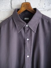 画像2: A.PRESSE Double Weave Twill Regular Collar Shirts アプレッセ ダブルウェーブツイルレギュラーカラーシャツ (25AAP-02-10) (2)