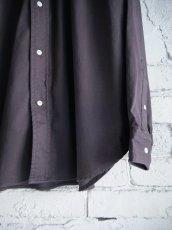 画像3: A.PRESSE Double Weave Twill Regular Collar Shirts アプレッセ ダブルウェーブツイルレギュラーカラーシャツ (25AAP-02-10) (3)